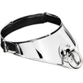 METAL HARD Festhaltungshalsband – Edelstahl, Ring & Vorhängeschloss 12,5 cm | Secret Pulse BDSM-Zubehör diskret online kaufen