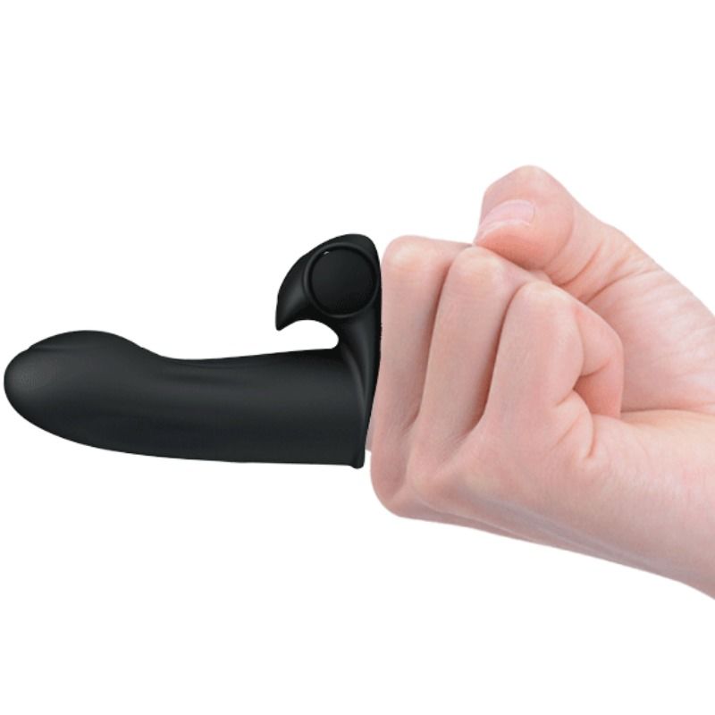 PRETTY LOVE Adonis Fingerhimbel – Tragbarer Silikon-Fingerhutvibrator | Secret Pulse für sinnliche Momente allein oder zu zweit