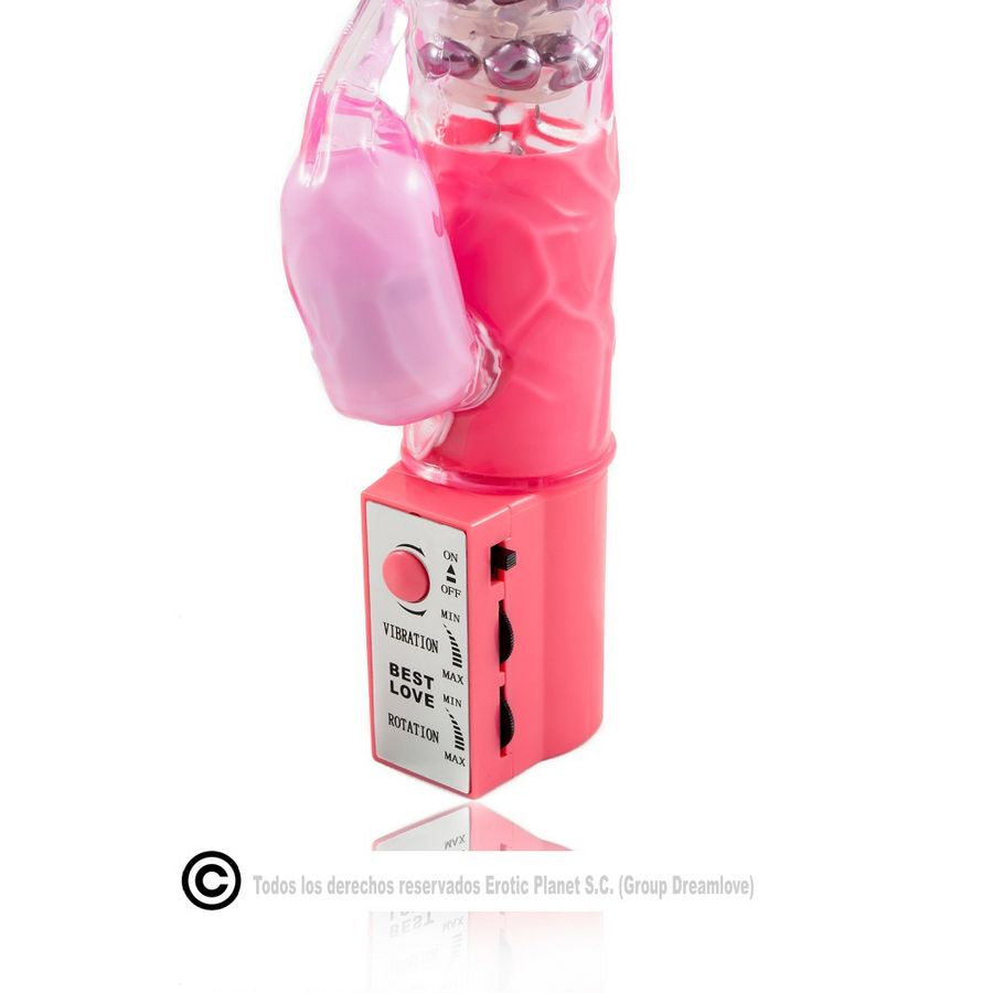BAILE - ROSA KANINCHEN-ROTATOR MIT SUPERSTIMULATOR hochwertiges Sextoy bei Secret Pulse