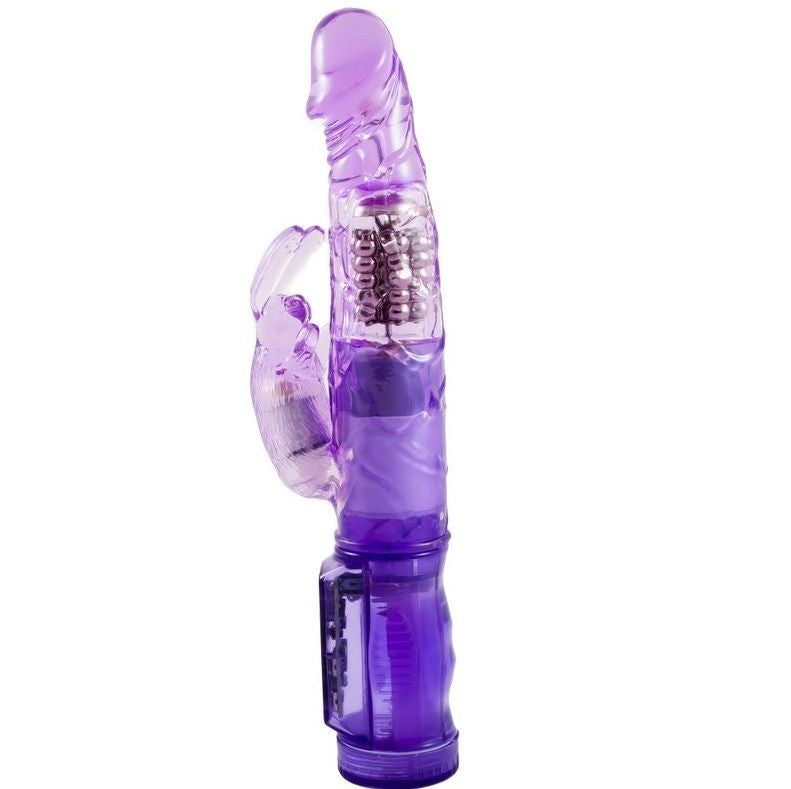BAILE - MINI ROTATOR MIT KANINCHEN GLÜCKLICHEM ENGEL FLIEDER – Erotik-Zubehör Bild 1