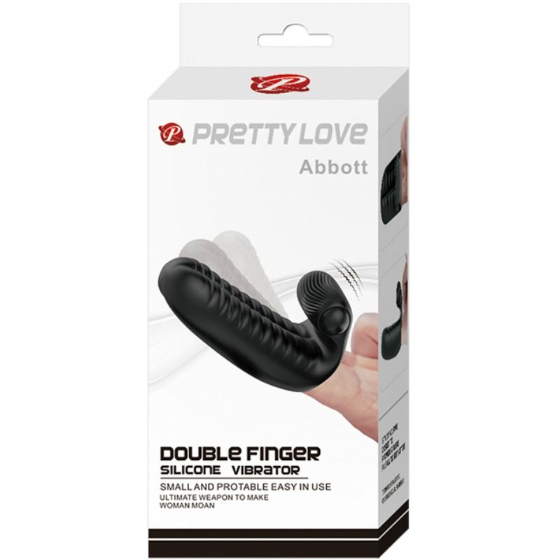 PRETTY LOVE - ABBOTT SCHWARZER STIMULATOR-FINGERHUT Fingervibrator diskret online kaufen