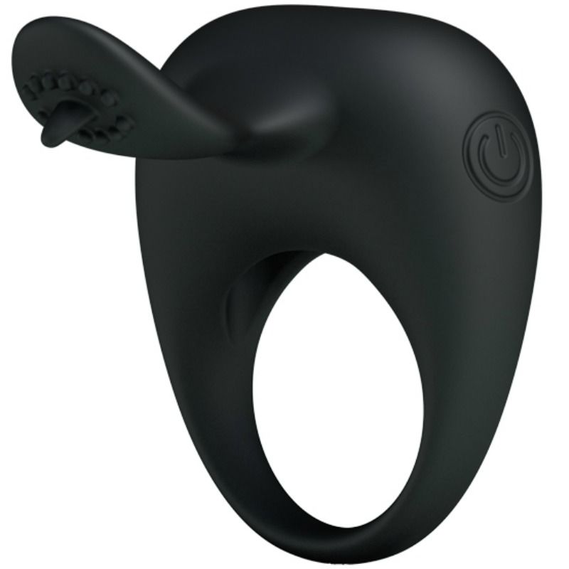 PRETTY LOVE - VIBRIERRING MIT ZUNGE – Vibrator Bild 1
