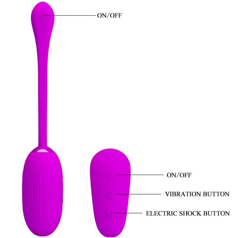 PRETTY LOVE - SHOCK SPASS VIBRIERENDES EI UND ELEKTROSCHOCK – Vibrator Bild 4