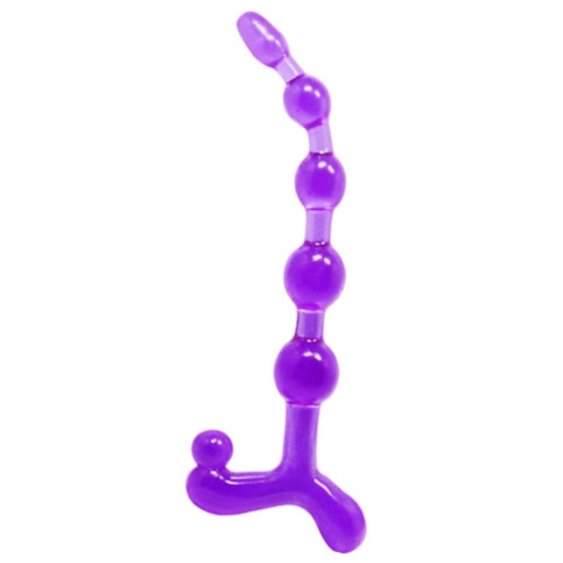 BAILE - BENDY TWIST LILA ANALKUGELN Anal-Toy diskret online kaufen