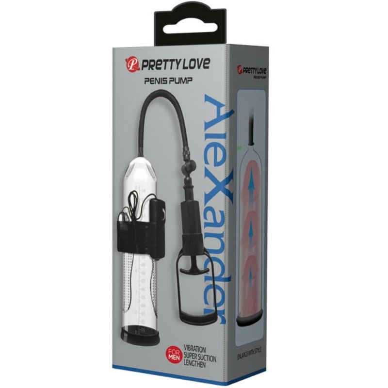 PRETTY LOVE - EREKTIONSPUMPE MIT VIBRATION bei Secret Pulse im Erotikshop