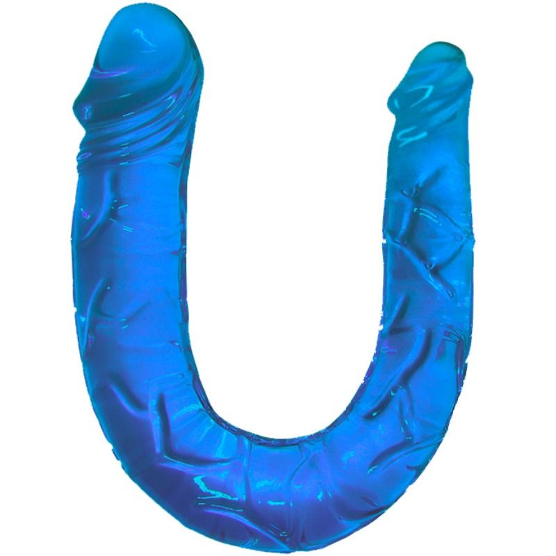 BAILE - DOPPEL DONG DOPPELDILDO BLAU Dildo diskret online kaufen