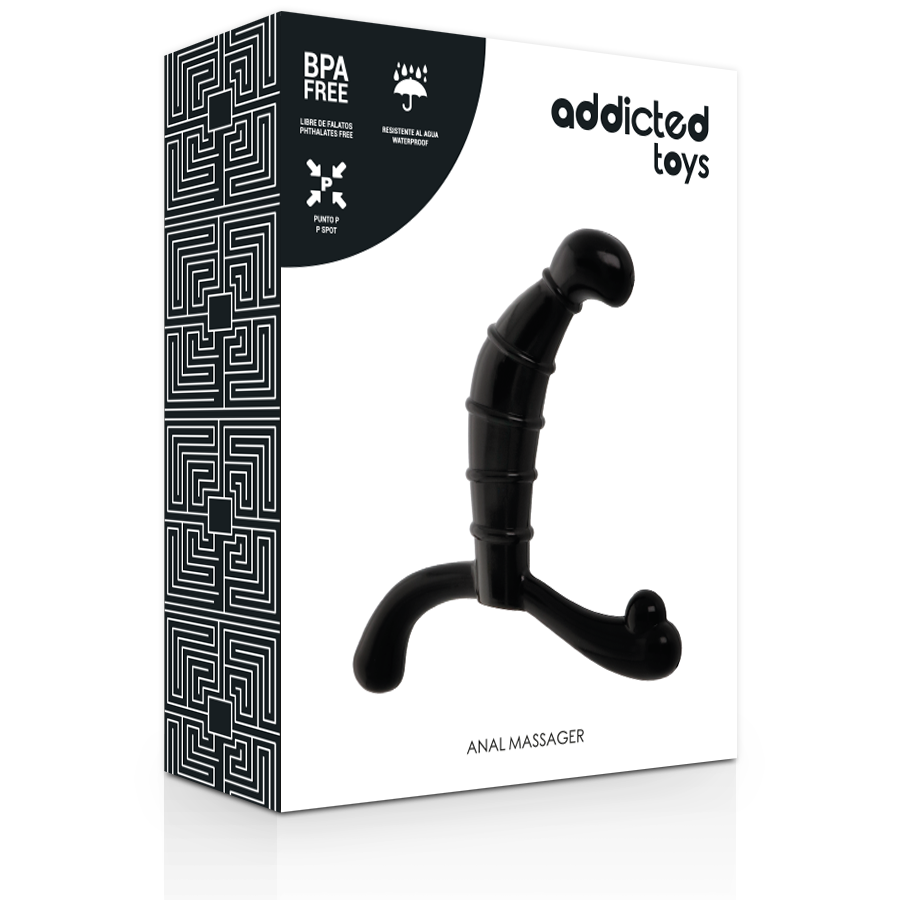 ADDICTED TOYS - PROSTATA ANALVERGNÜGEN SCHWARZ bei Secret Pulse im Erotikshop