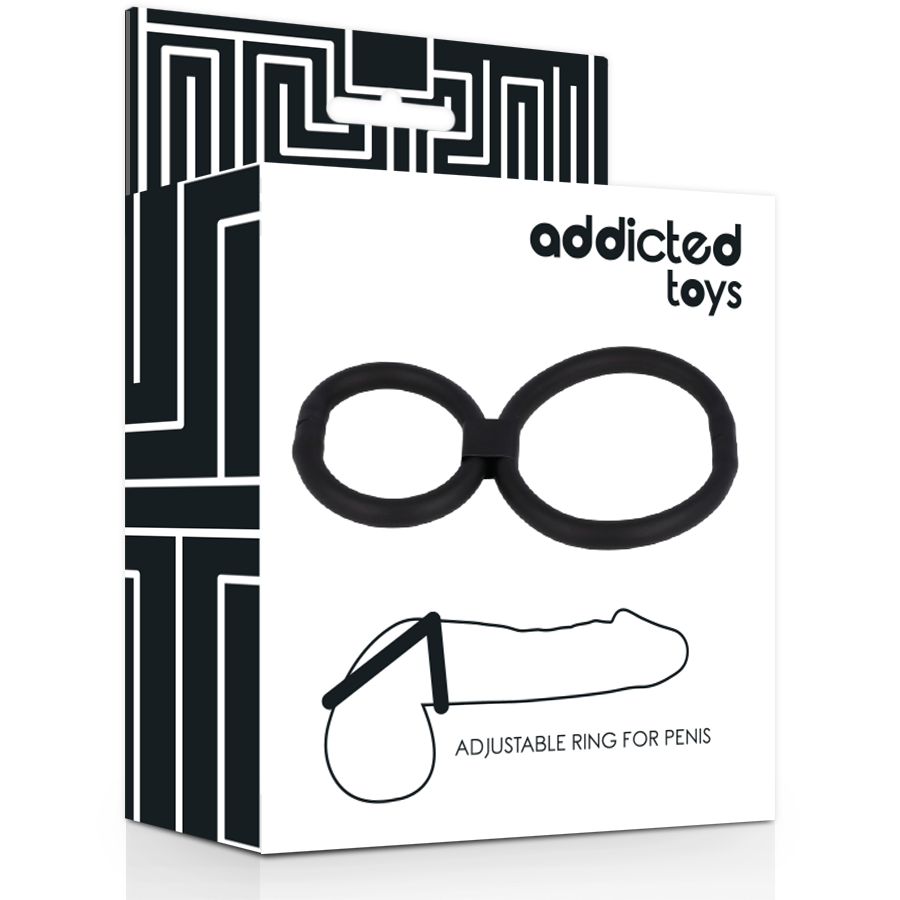 ADDICTED TOYS - VERSTELLBARE RINGE FÜR PENIS – Penisring Bild 3