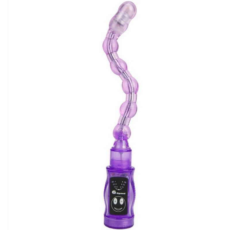 BAILE Distortion Dreifachstimulator – Biegsam, 6 Vibrationsmodi, Anal- & Perlen-Stimulation Anal-Toy diskret online kaufen