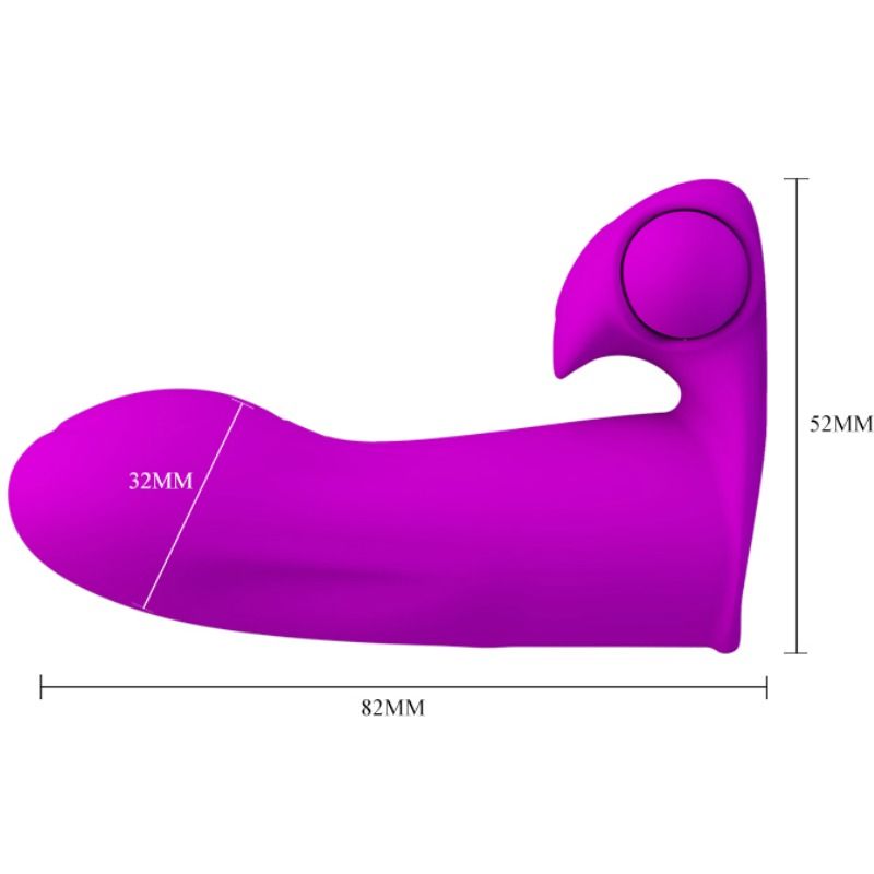 PRETTY LOVE - MAXWELL FINGERHUT MIT VIBRATION – Erotik-Zubehör Bild 4