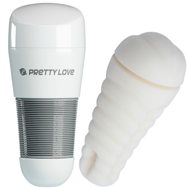PRETTY LOVE - KITTY WHITE VAGINA MASTURBATOR 2 Produktansicht und Details