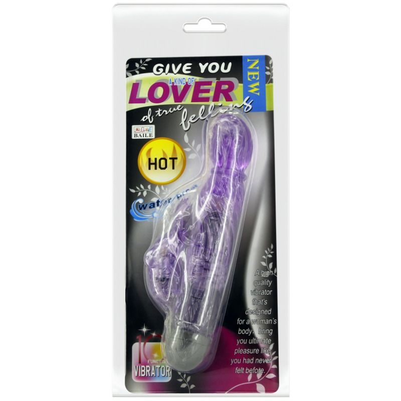 Baile Rabbit Vibrator Rosa – 10 Modi, rotierend, G-Punkt & Klitoris, wasserfest Produktansicht und Details