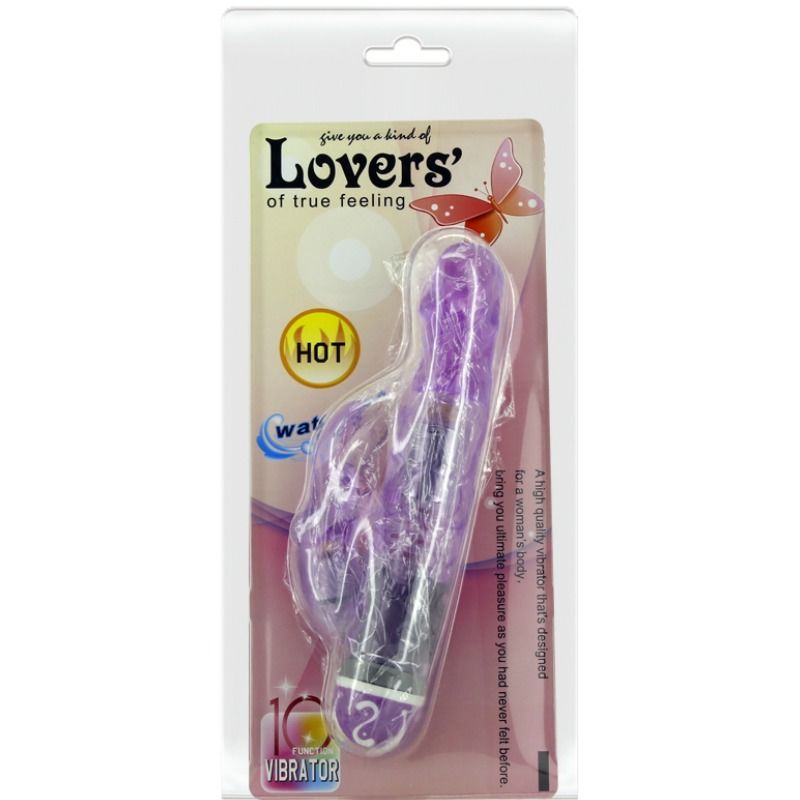 Baile Multispeed Rabbit Vibrator Lila – 10 Modi, G-Punkt & Klitoris, kraftvoll für intensive Stimulation und Self-Love
