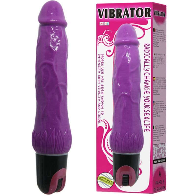 BAILE - DAAPLY PLEASURE MULTISPEED VIBRATOR LILA Produktansicht und Details