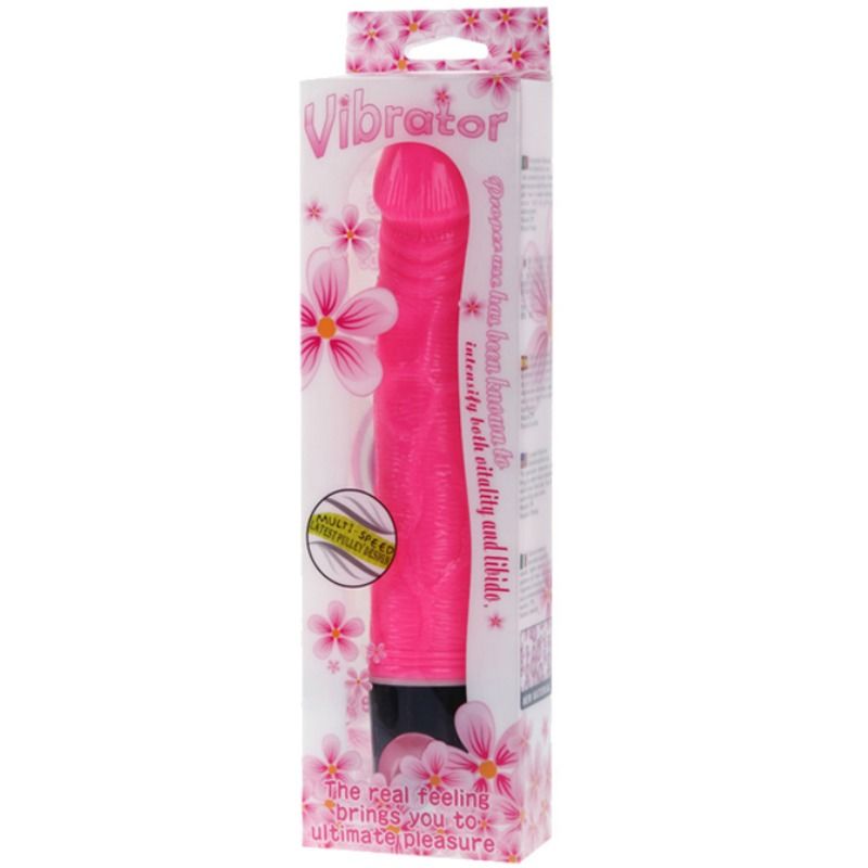 BAILE - VIBRATOR MULTISPEED 21.5 CM ROSA Produktansicht und Details
