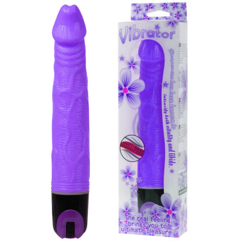 BAILE - VIBRATOR MULTISPEED 21.5 CM LILA Produktansicht und Details