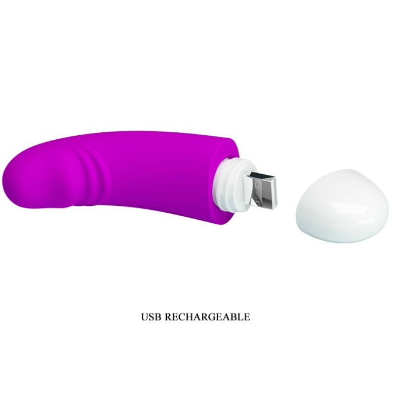 PRETTY LOVE - LUTHER MINIVIBRATOR 30 VIBRATIONSMODI für sinnliche Momente allein oder zu zweit