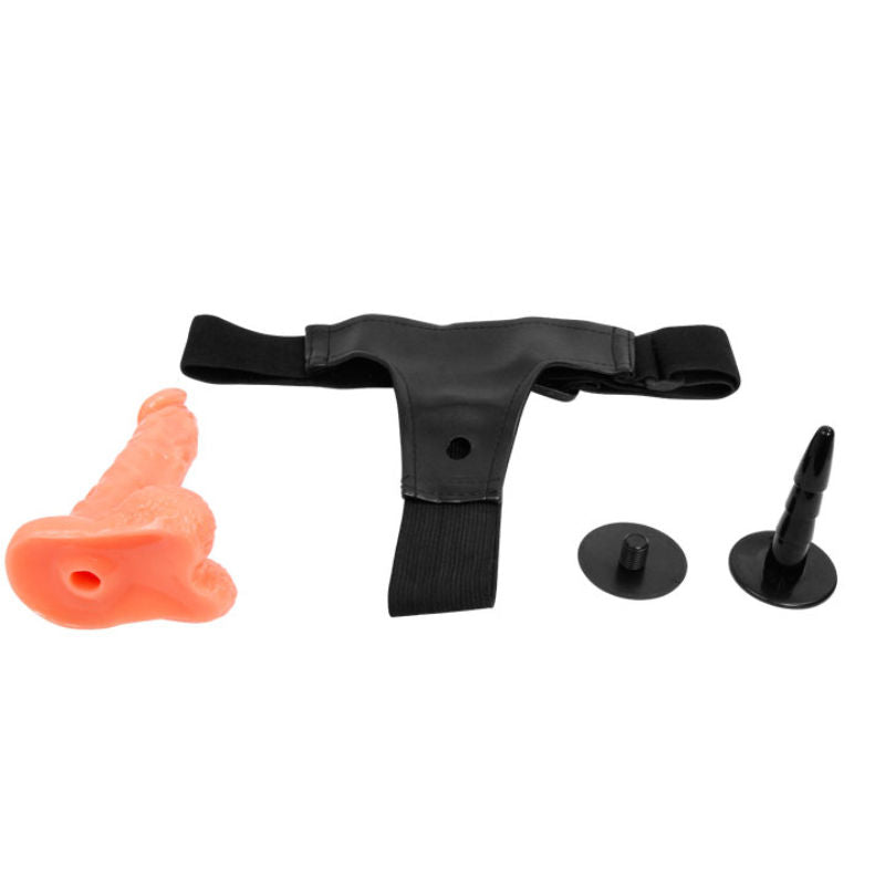 BAILE - GURT MIT REALISTISCHEM PENIS UND ULTRA LEIDENSCHAFTLICHEM VERSTELLBAREN HÖSCHEN 15.5 CM hochwertige Produktabbildung