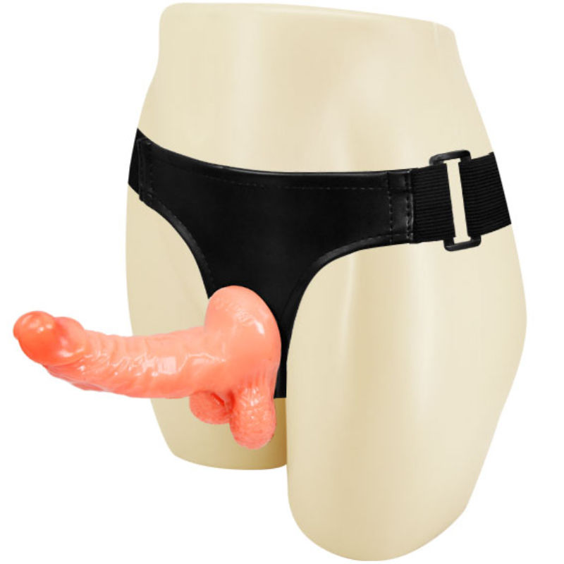 BAILE - GURT MIT REALISTISCHEM PENIS UND ULTRA LEIDENSCHAFTLICHEM VERSTELLBAREN HÖSCHEN 15.5 CM Detailansicht bei Secret Pulse