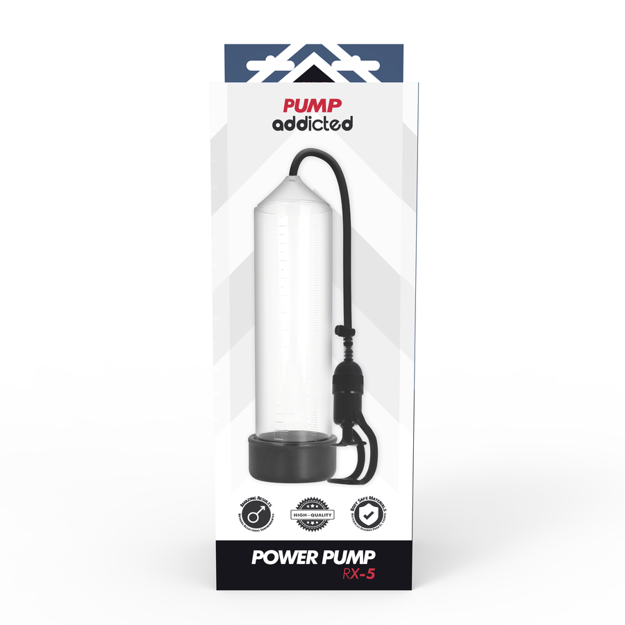 PUMP ADDICTED - RX5 TRANSPARENT – Erotik-Zubehör Bild 5