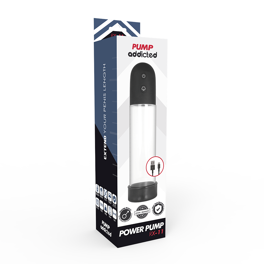 PUMP ADDICTED - RX11 AUTOMATISCHE EREKTIONSPUMPE Penispumpe diskret online kaufen