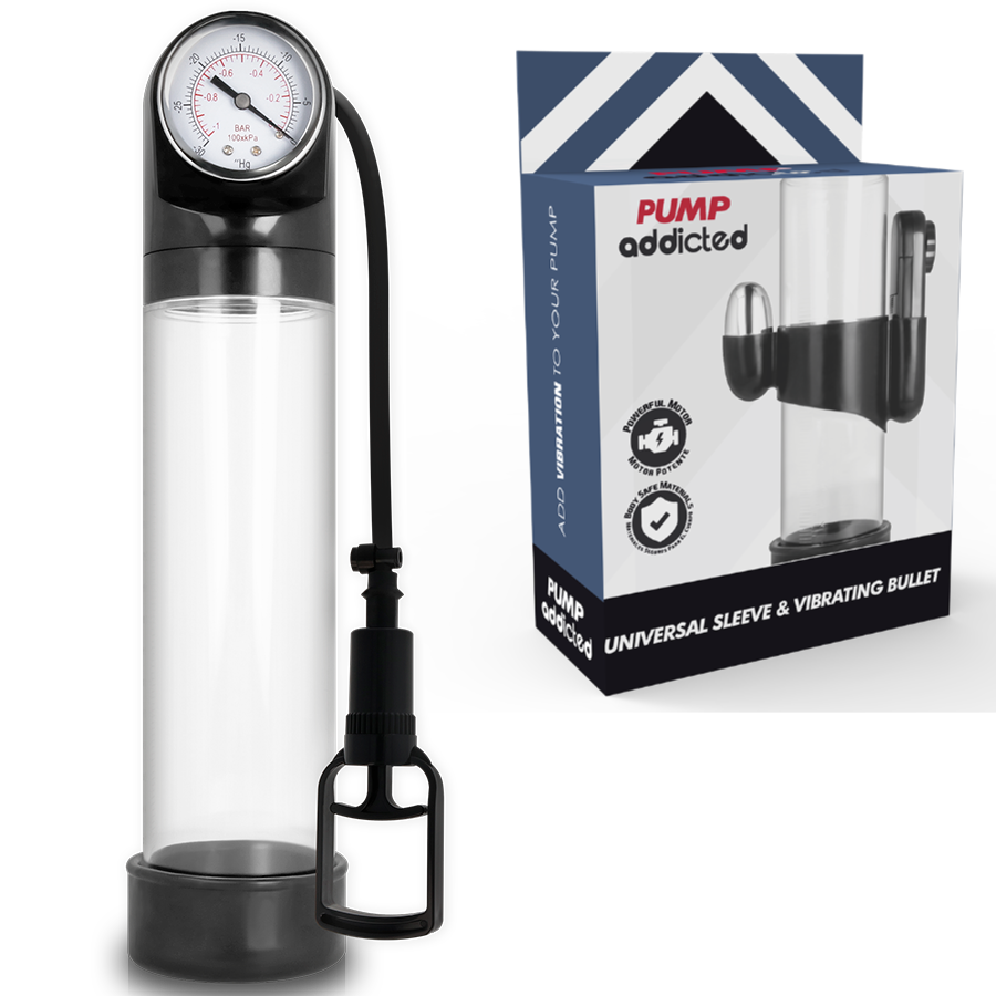 PUMP ADDICTED - TRANSPARENTER VIBRATOR RX9 Vibrator diskret online kaufen