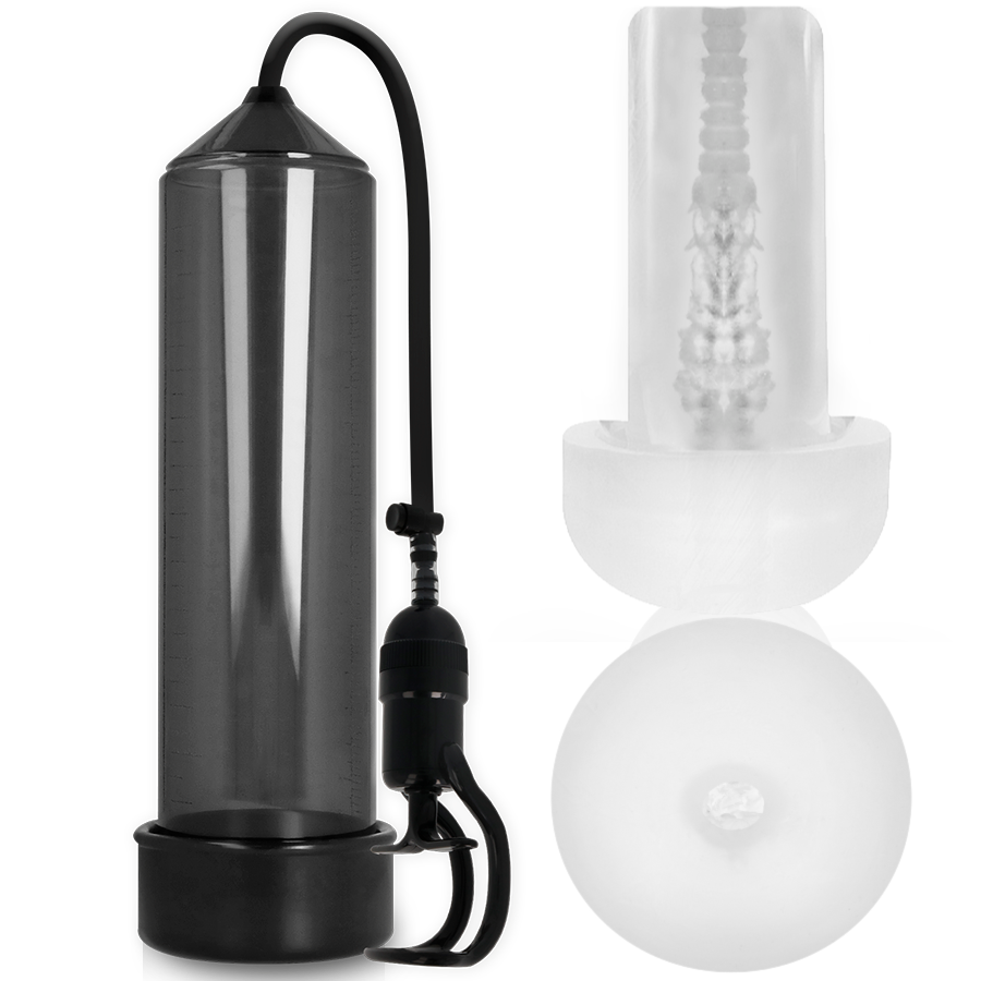 PUMP-SÜCHTIG - RX5 SCHWARZ MIT MASTURBATOR Masturbator diskret online kaufen