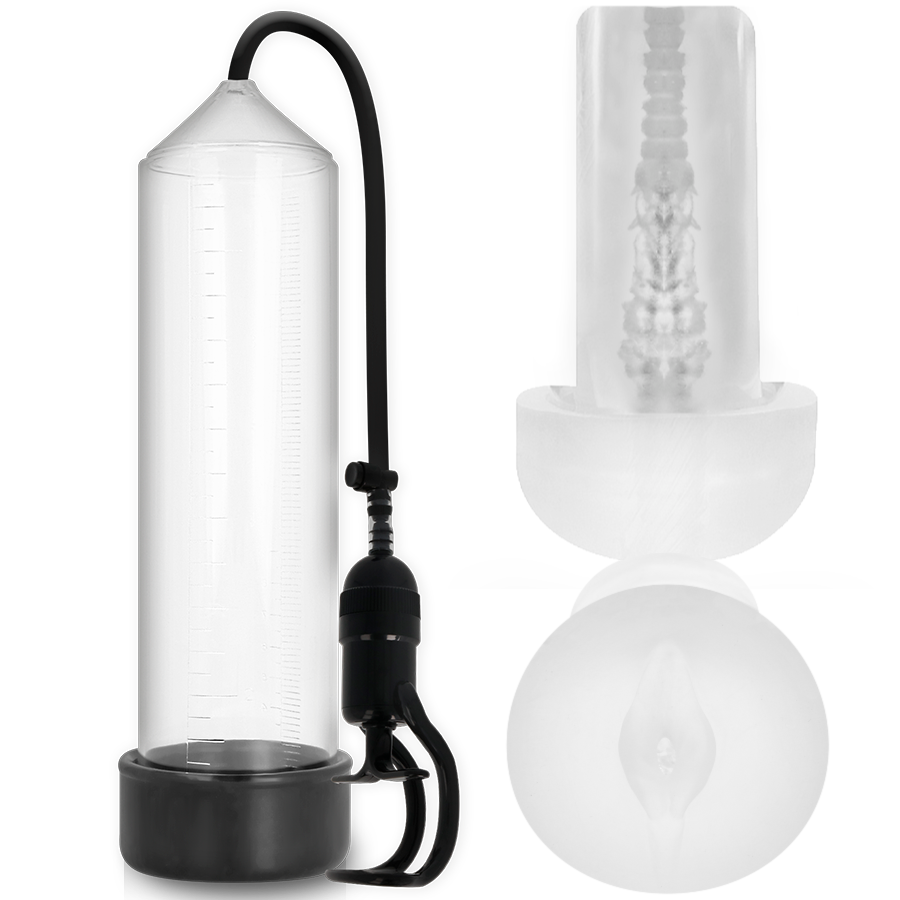 PUMP ADDICTED - RX5 TRANSPARENT MIT MASTURBATOR Masturbator diskret online kaufen