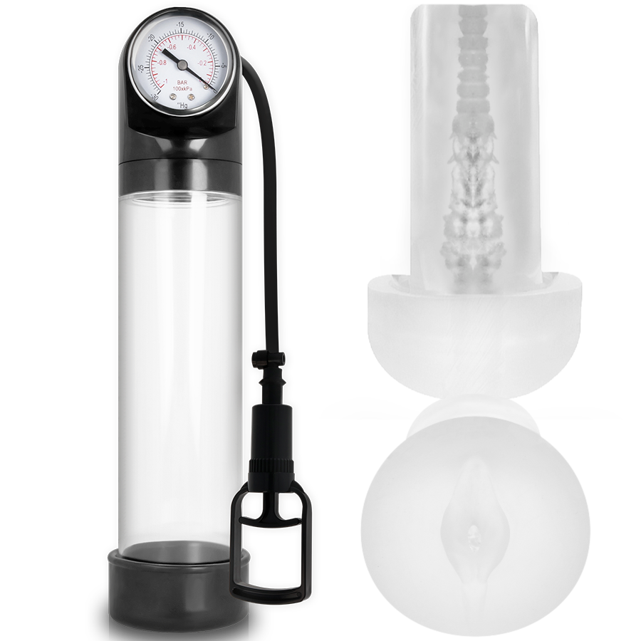 PUMP ADDICTED - RX9 TRANSPARENT MIT MASTURBATOR Masturbator diskret online kaufen