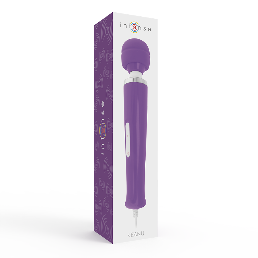 INTENSE - KEANU WAND LILAC MASSAGER Vibratorstab Produktansicht und Details