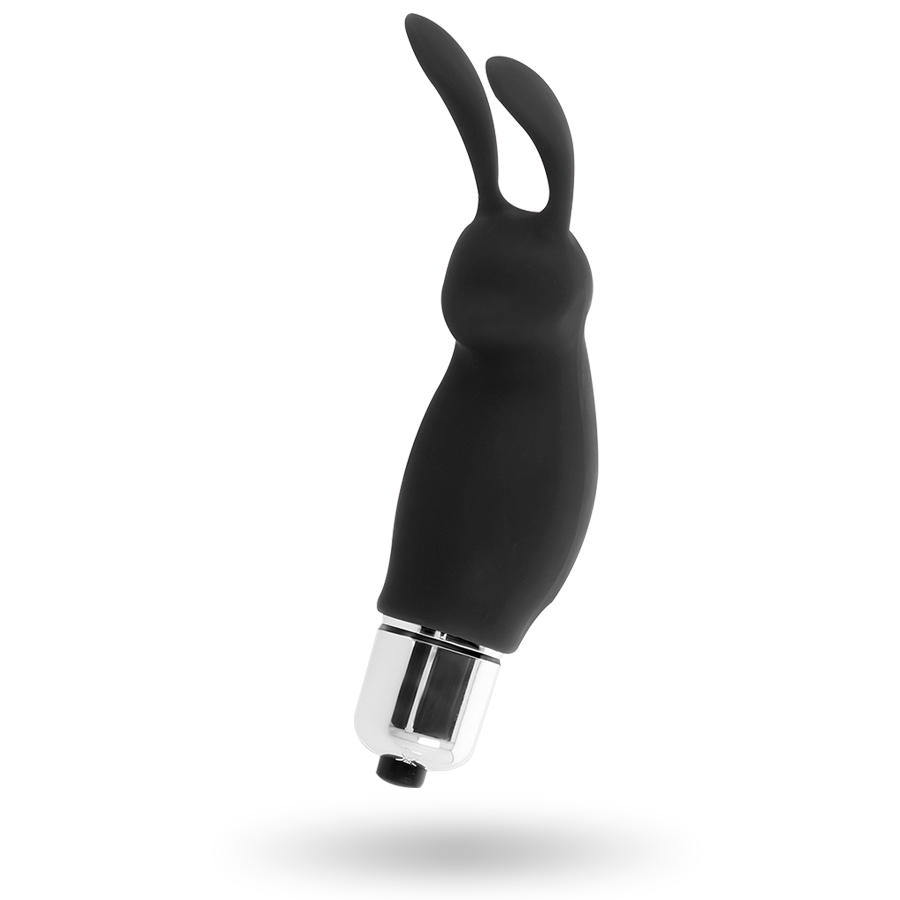 Intense Roger Rabbit Vibrator schwarz – Kompakt, leise, Silikon, kraftvoll für intensive Stimulation und Self-Love