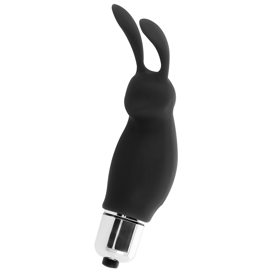 Intense Roger Rabbit Vibrator schwarz – Kompakt, leise, Silikon, kraftvoll Produktansicht und Details