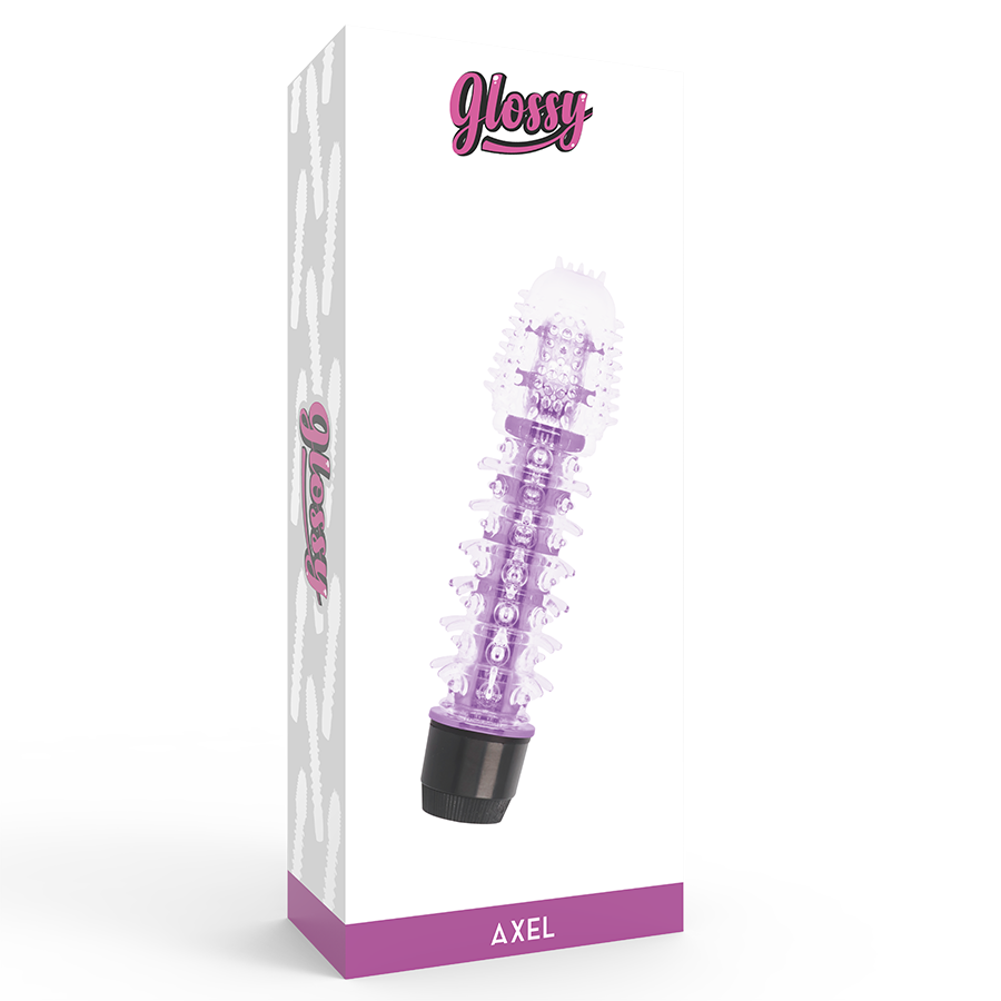 GLOSSY - AXEL VIBRATOR FLIEDER hochwertiges Sextoy bei Secret Pulse