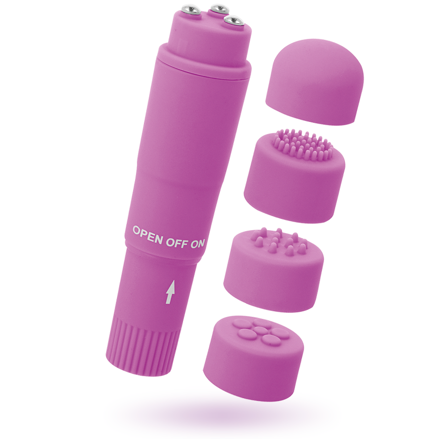 GLOSSY - KURT POCKET MASSAGER LILA Massager Vibrator Produktansicht und Details