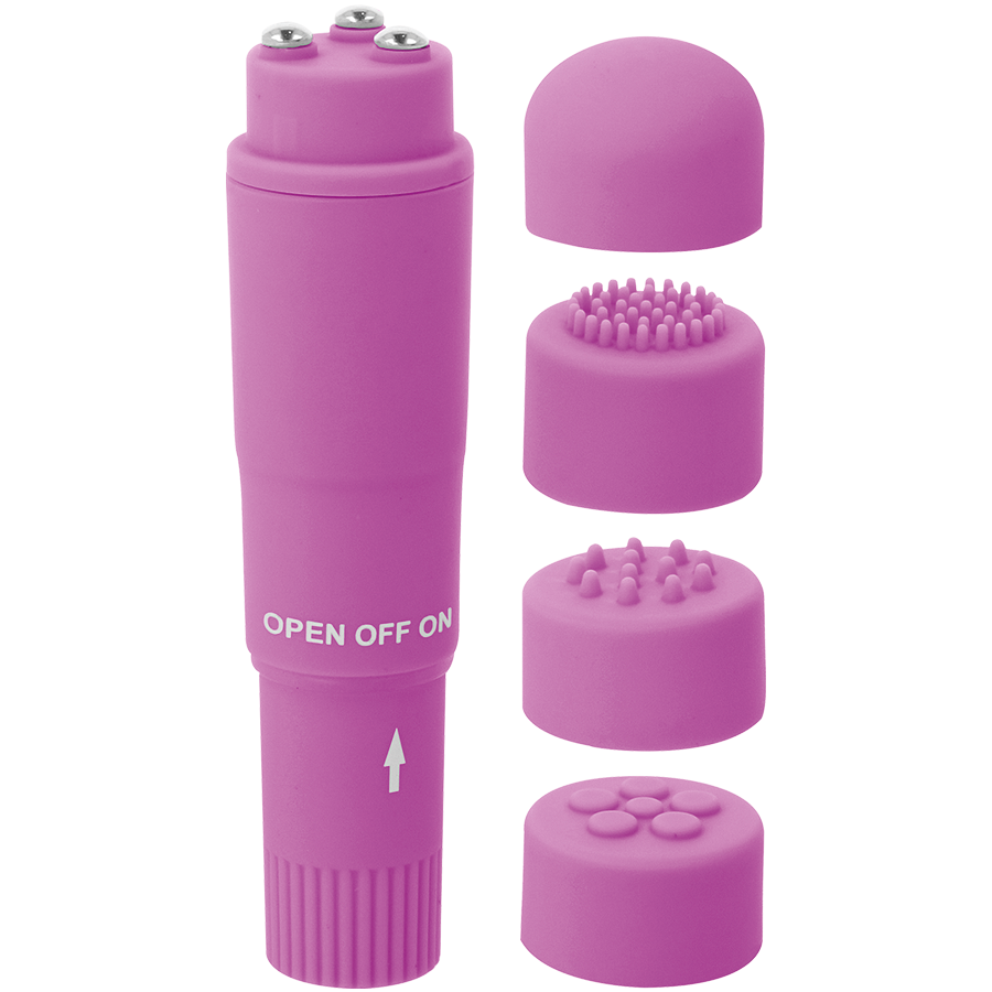 GLOSSY - KURT POCKET MASSAGER LILA Massager Vibrator Produktansicht und Details