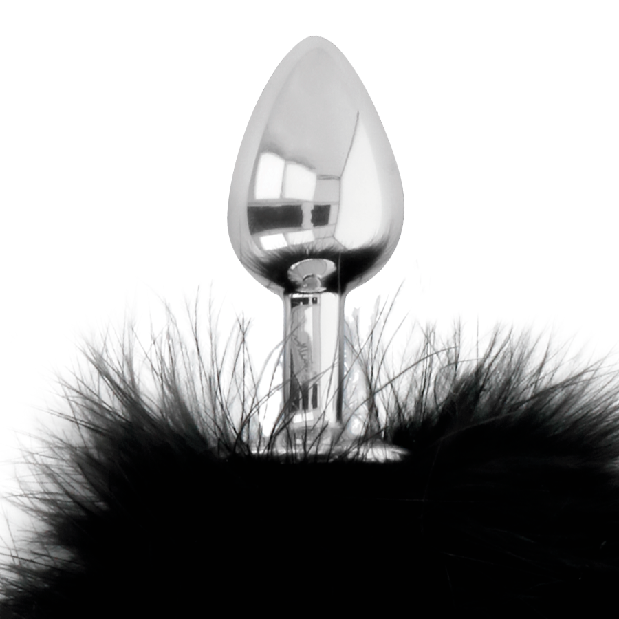 DARKNESS - EXTRA ANAL BUTTPLUG MIT SCHWANZ SCHWARZ 7 CM bei Secret Pulse im Erotikshop