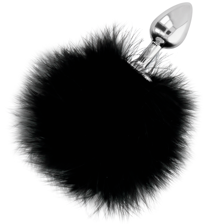 DARKNESS - EXTRA ANAL BUTTPLUG MIT SCHWANZ SCHWARZ 7 CM Produktansicht und Details