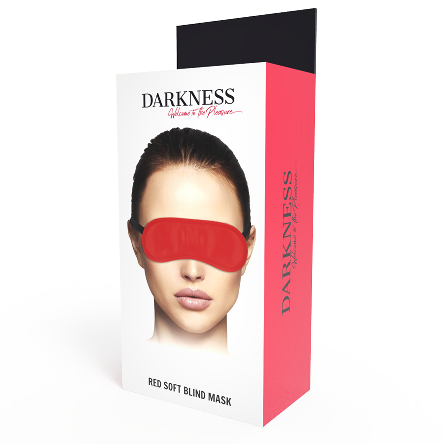 DARKNESS - GERADE ROTE MASKE hochwertiges Zubehör