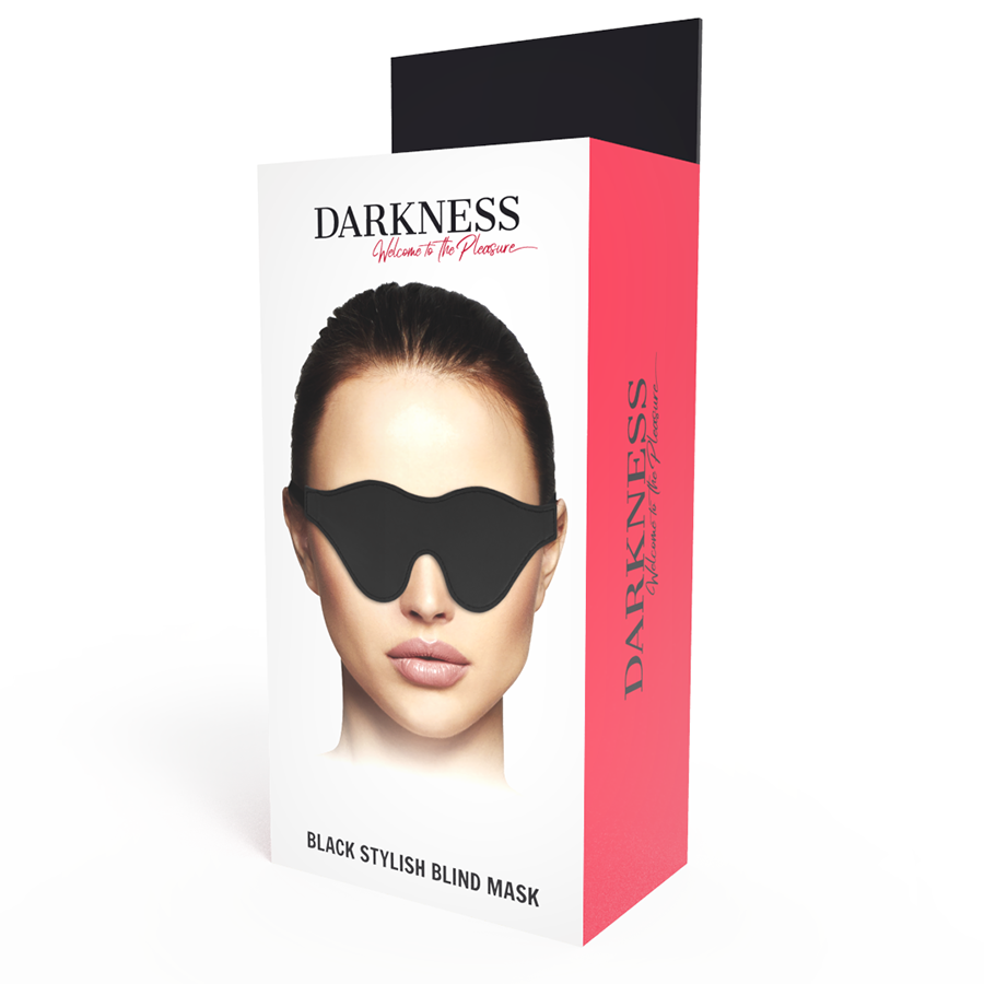 DARKNESS - SCHWARZE MASKE hochwertiges Zubehör