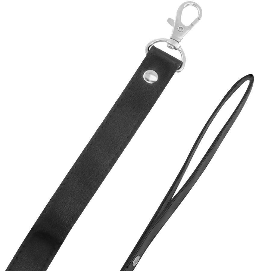 DARKNESS Posture-Halskette mit Lederkette – Gepolstert, PVC & Metall, BDSM | Secret Pulse für sinnliche und diskrete Momente