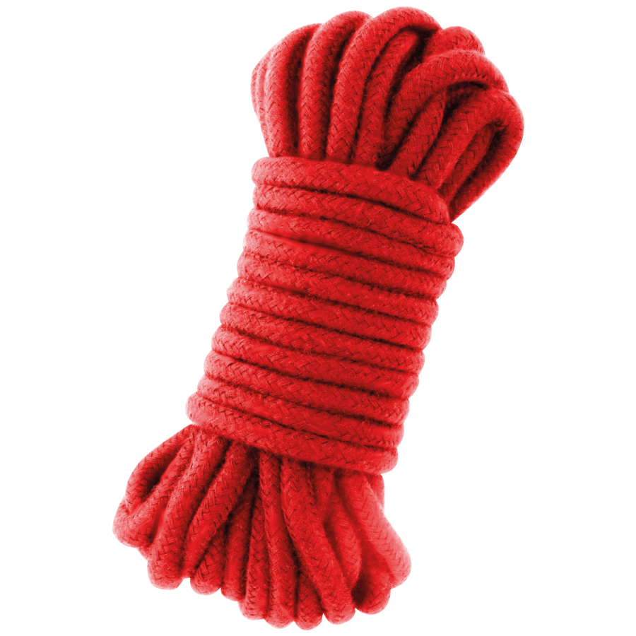 ROTES JAPANISCHES SEIL 5 M – Erotik-Zubehör Bild 2