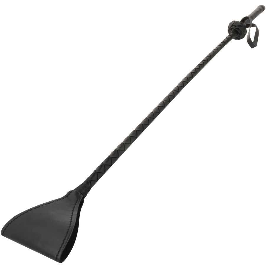 DARKNESS Schwarze Whipper-Peitsche 60 cm – BDSM & Fetisch | Secret Pulse BDSM-Peitsche diskret online kaufen