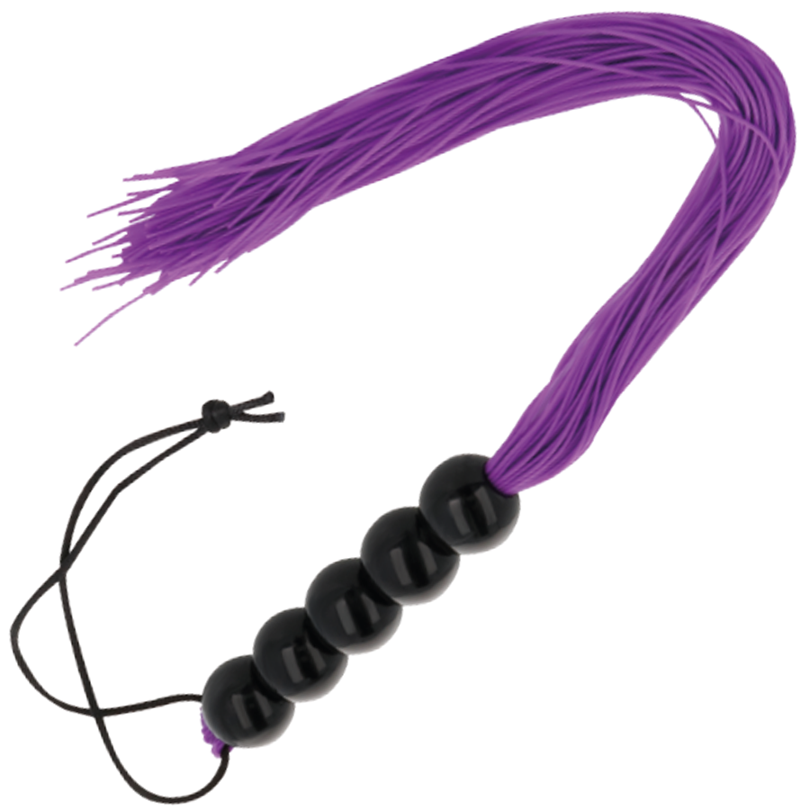 DARKNESS Lila Bondage-Peitsche 45 cm – BDSM & Fetisch | Secret Pulse Bondage-Fessel diskret online kaufen