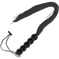 DARKNESS Dünne Schwarze Bondage-Peitsche 45 cm – BDSM & Fetisch | Secret Pulse Bondage-Fessel diskret online kaufen