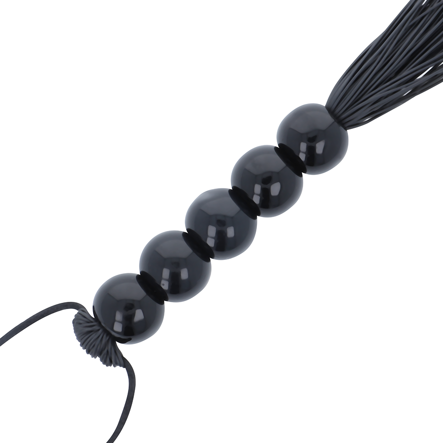 DARKNESS Dünne Schwarze Bondage-Peitsche 45 cm – BDSM & Fetisch | Secret Pulse bei Secret Pulse im Erotikshop