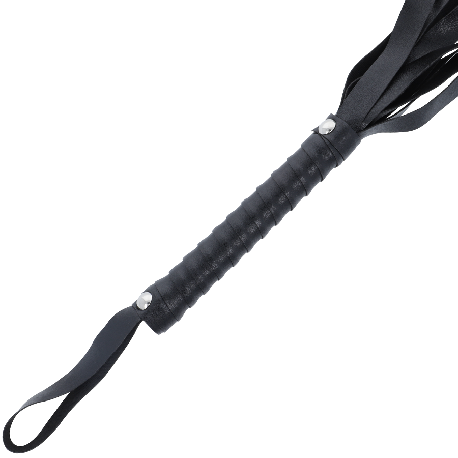 DARKNESS Schwarze Bondage-Peitsche 51 cm – BDSM & Fetisch | Secret Pulse Produktansicht und Details