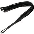 DARKNESS Schwarze Bondage-Peitsche 45 cm – BDSM & Fetisch | Secret Pulse Bondage-Fessel diskret online kaufen