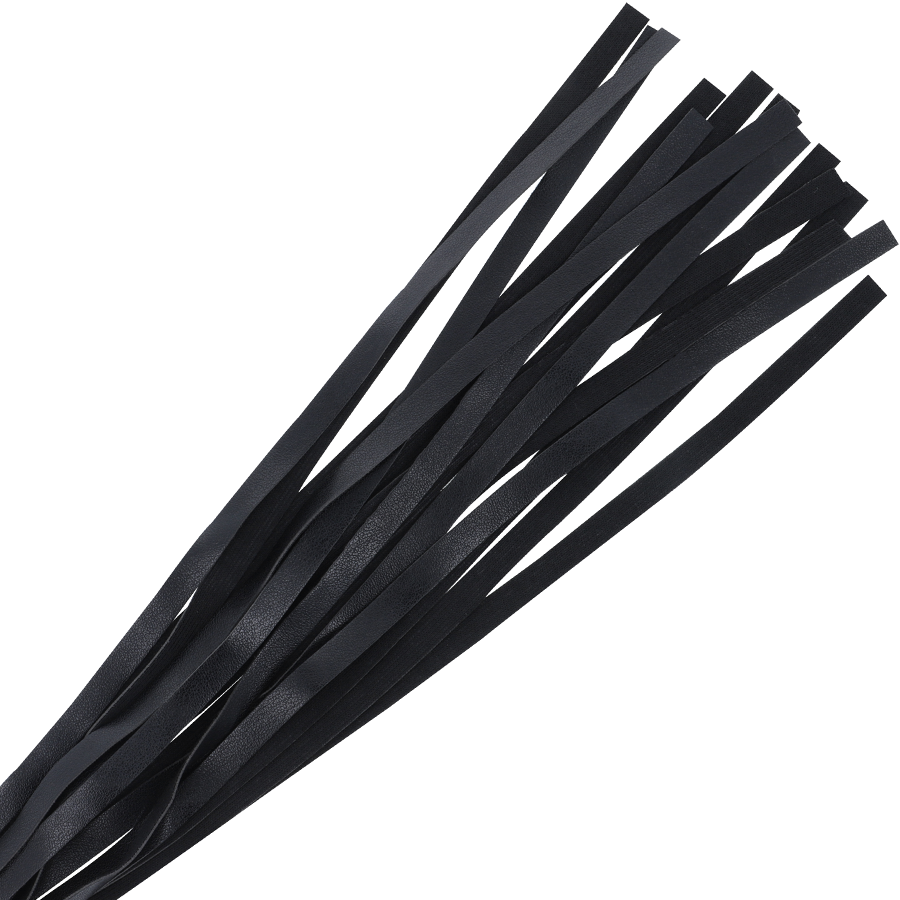 DARKNESS Schwarze Bondage-Peitsche 45 cm – BDSM & Fetisch | Secret Pulse bei Secret Pulse im Erotikshop