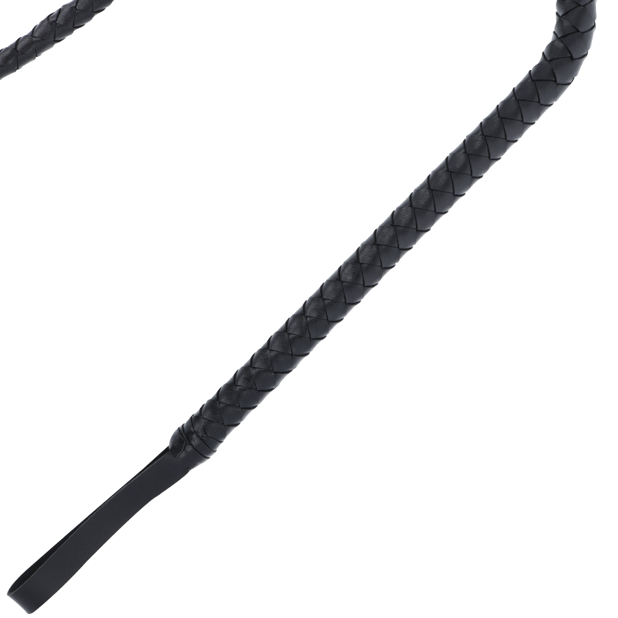 DARKNESS Schwarze Bondage-Peitsche 210 cm – BDSM & Fetisch | Secret Pulse Produktansicht und Details