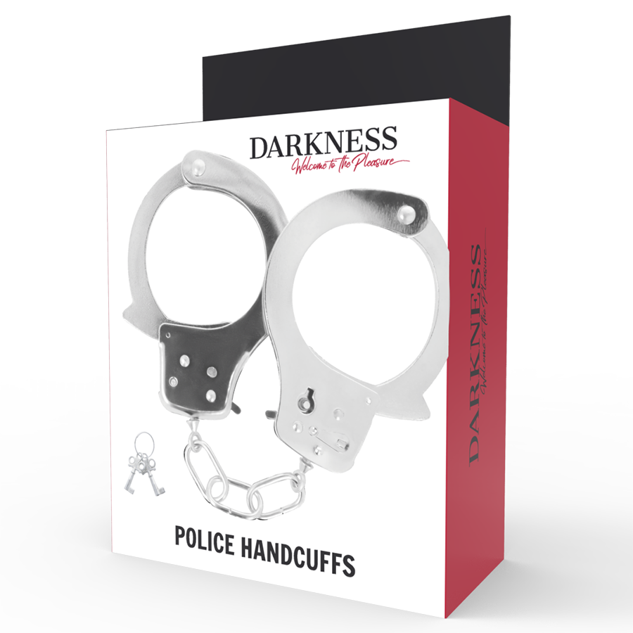 DARKNESS - HANDSCHELLEN AUS METALL MIT SCHLÜSSEL bei Secret Pulse im Erotikshop